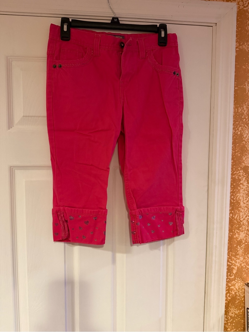 Faded Glory Kids Fuchsia Capri Pants